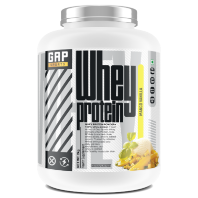 Gap sports Whey Protein 2kg - Mango Vanilla