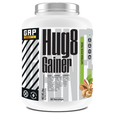 Gap sports Hug8 Gainer / Weight Gainer 3KG