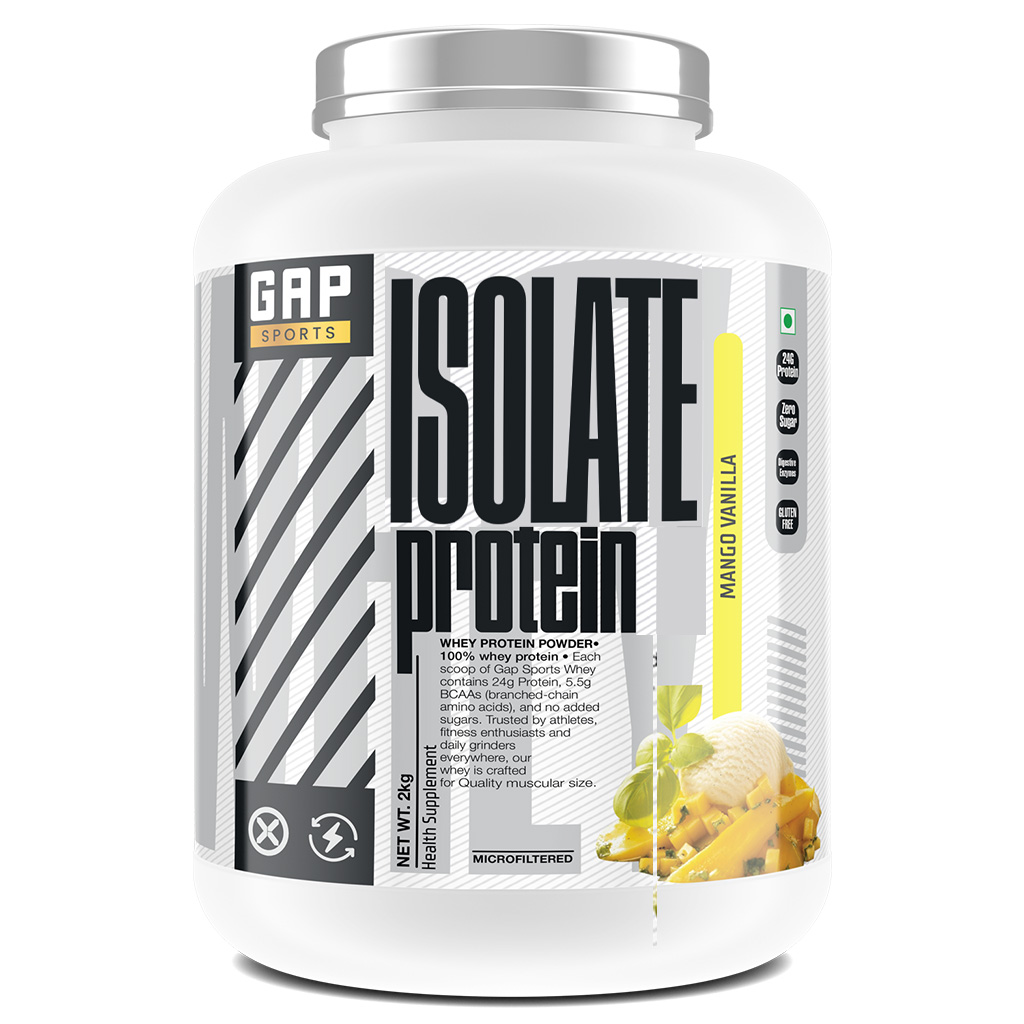 Whey Protein Isolate 2KG — Mango Vanilla