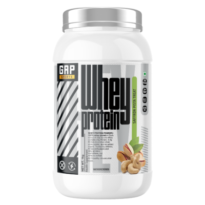 Gap Sports Whey Protein 1Kg - Saffron Pista Treat